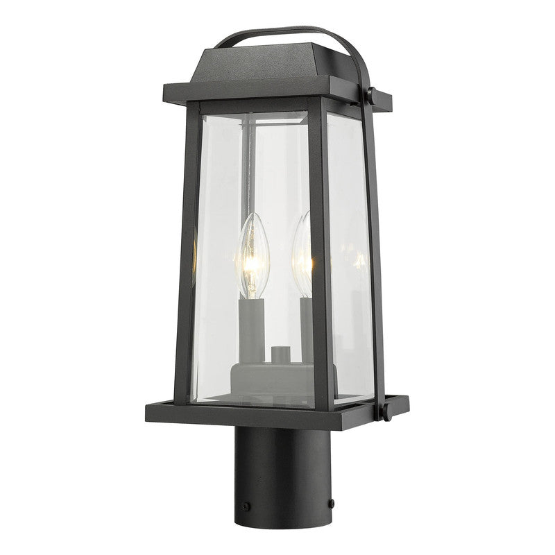 Z-Lite 574PHMR - Millworks 2 Light 8" Post Mount