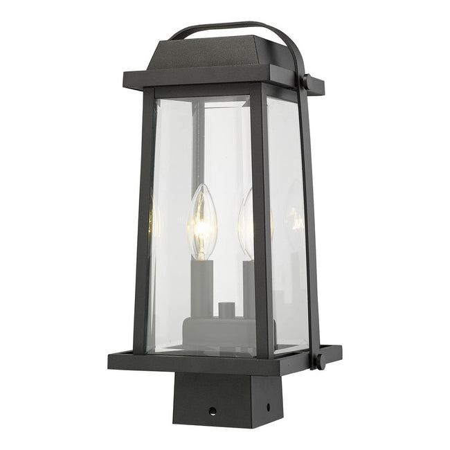 Z-Lite 574PHMS - Millworks 2 Light 8" Post Mount