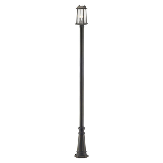 Z-Lite 574PHMR-519P - Millworks 2 Light 10" Post Mount
