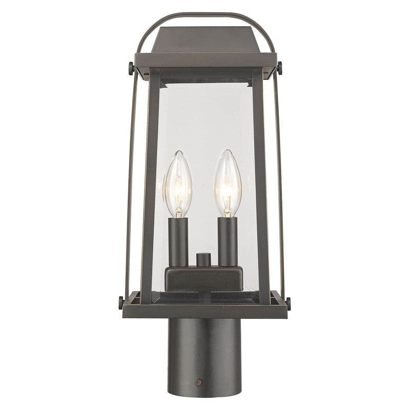 Z-Lite 574PHMR - Millworks 2 Light 8" Post Mount