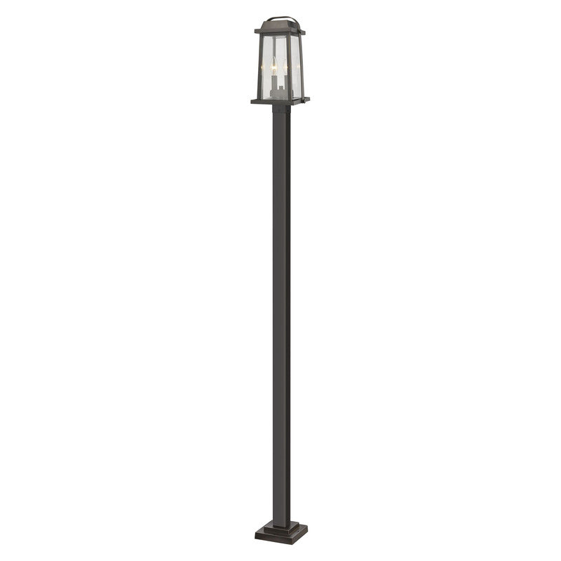 Z-Lite 574PHMS-536P - Millworks 2 Light 9" Post Mount