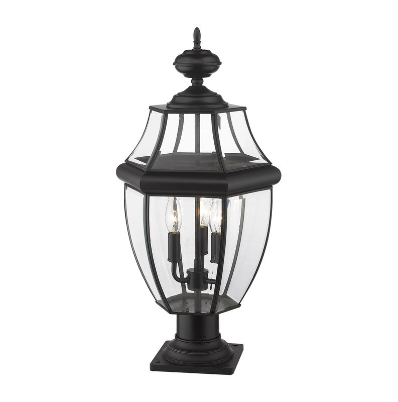 580PHB-533PM - Westover 3 Light 12" Pier Mount