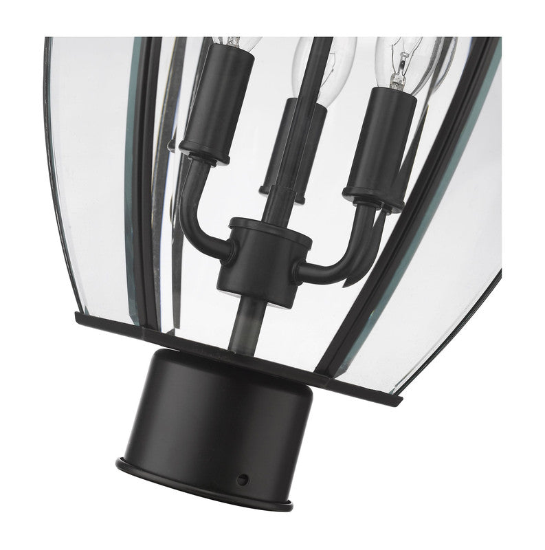 580PHB - Westover 3 Light 12" Post Mount