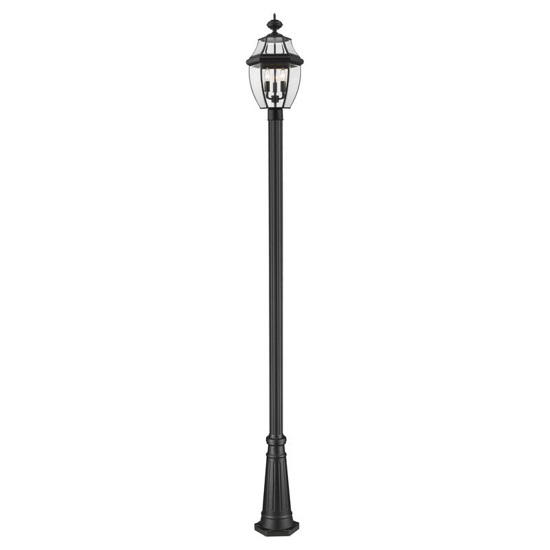 580PHB-519P - Westover 3 Light 12" Post Mount