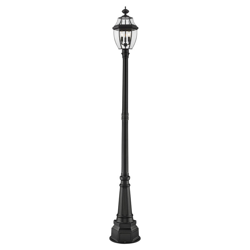 580PHB-564P - Westover 3 Light 14" Post Mount