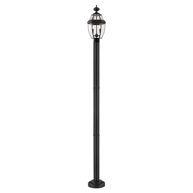580PHM-567P - Westover 2 Light 10" Post Mount