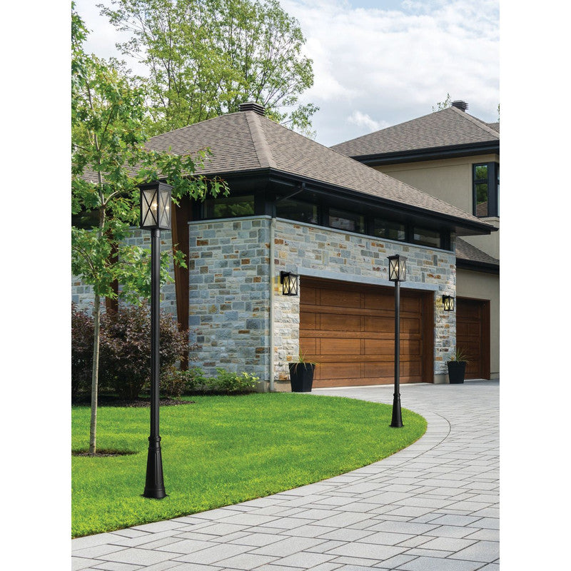 583PHBR-519P - Brookside 1 Light 10" Post Mount