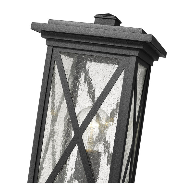 583PHMR-533PM - Brookside 1 Light 8" Pier Mount