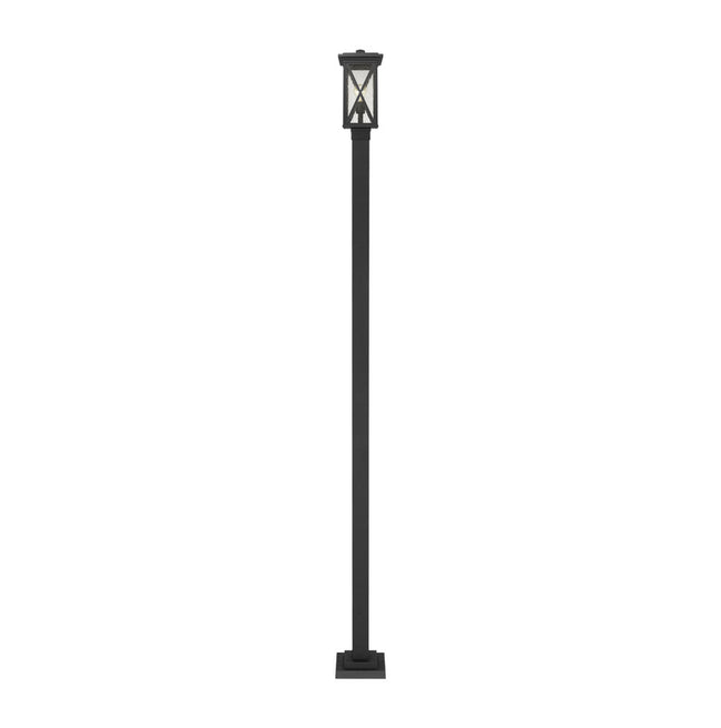 583PHMS-536P - Brookside 1 Light 9" Post Mount