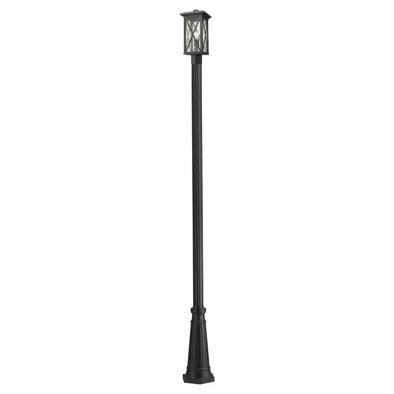 583PHMR-519P - Brookside 1 Light 10" Post Mount