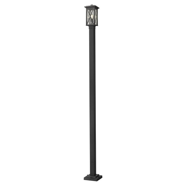 583PHMS-536P - Brookside 1 Light 9" Post Mount