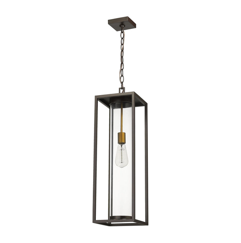 Z-Lite 584CHB - Dunbroch 1 Light 8" Pendant