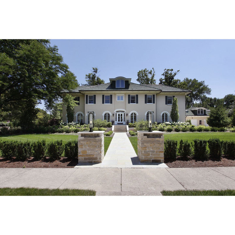 Z-Lite 584PHBR-553PM - Dunbroch 1 Light 8" Pier Mount