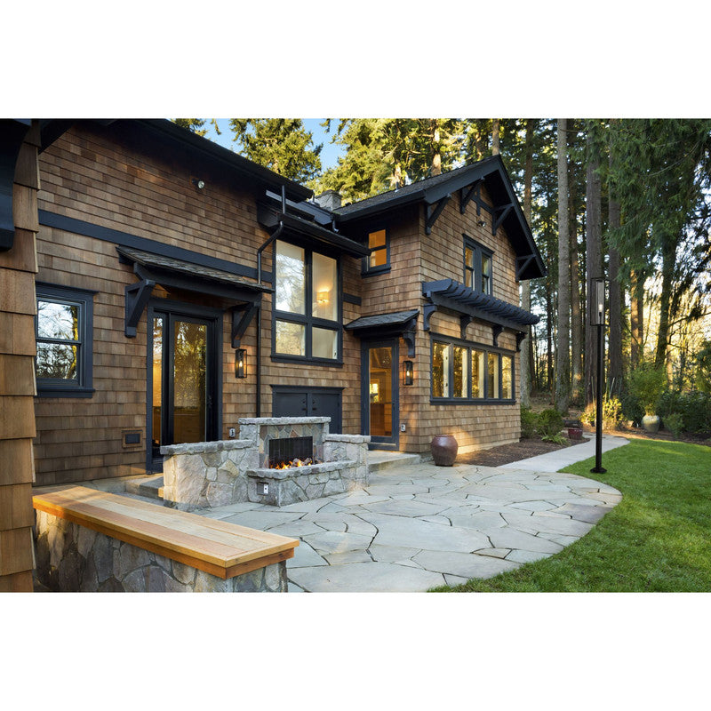 Z-Lite 584PHBR-567P - Dunbroch 1 Light 9" Post Mount