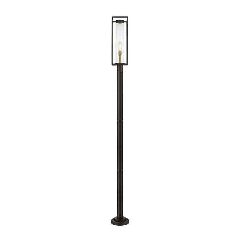 Z-Lite 584PHBR-567P - Dunbroch 1 Light 9" Post Mount