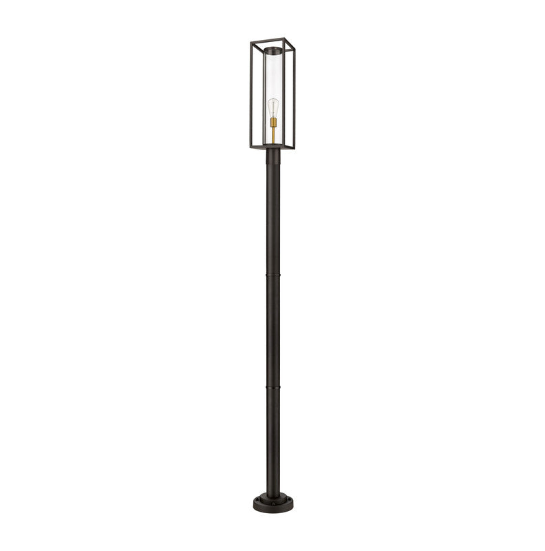 Z-Lite 584PHBR-567P - Dunbroch 1 Light 9" Post Mount