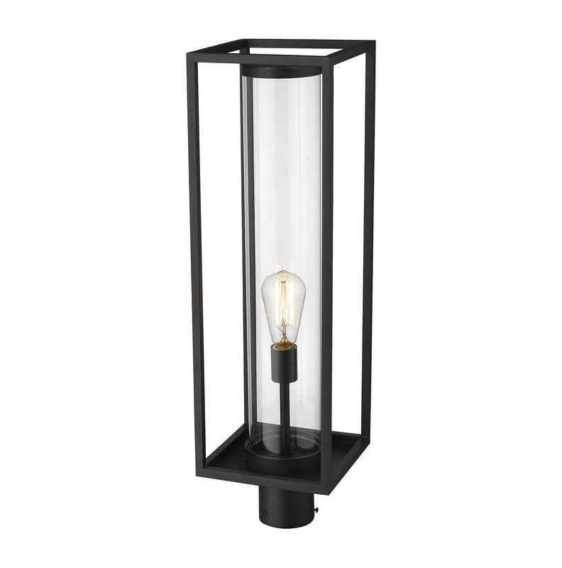 Z-Lite 584PHBR - Dunbroch 1 Light 8" Post Mount