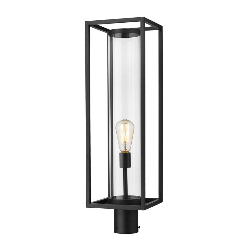 Z-Lite 584PHBR - Dunbroch 1 Light 8" Post Mount