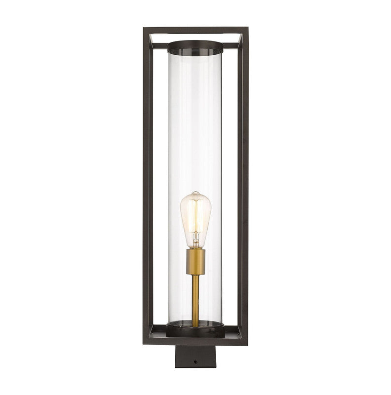 Z-Lite 584PHBS - Dunbroch 1 Light 8" Post Mount