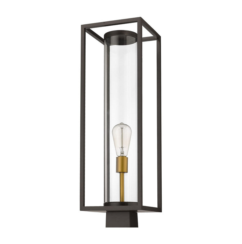 Z-Lite 584PHBS - Dunbroch 1 Light 8" Post Mount