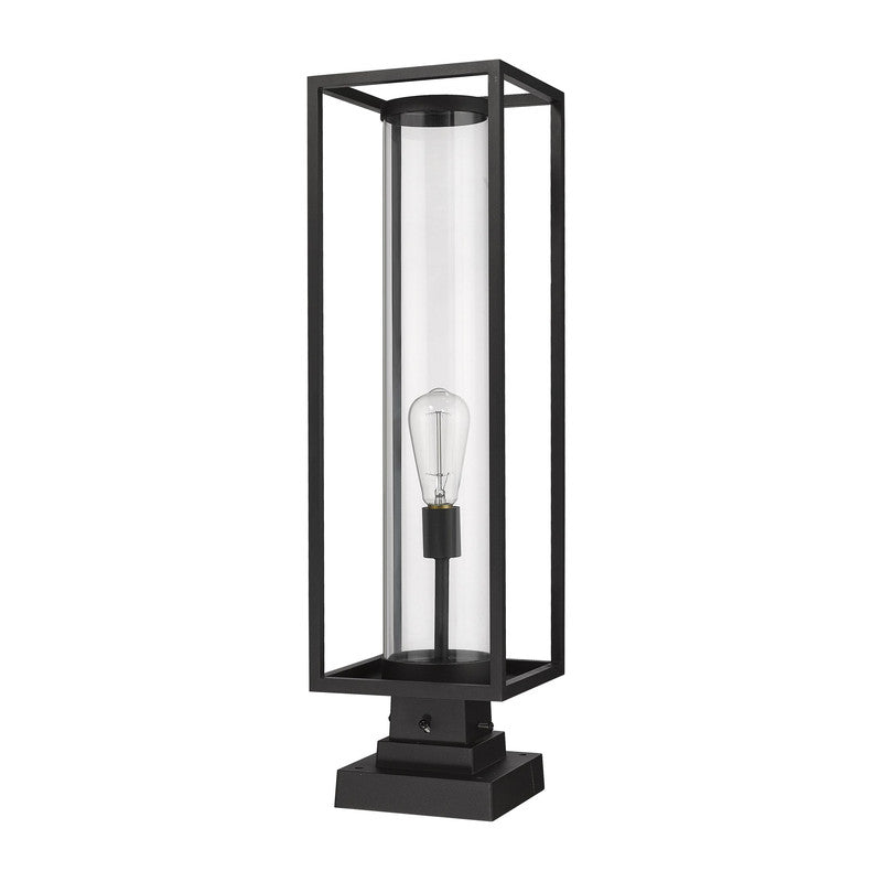 Z-Lite 584PHBS-SQPM - Dunbroch 1 Light 8" Pier Mount