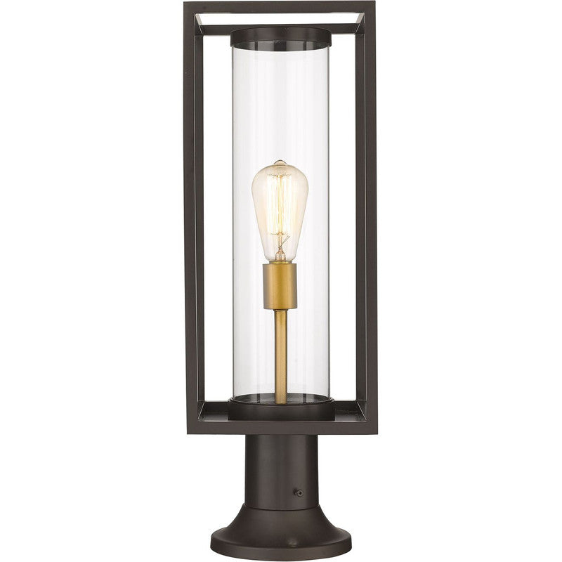 Z-Lite 584PHMR-553PM - Dunbroch 1 Light 8" Pier Mount