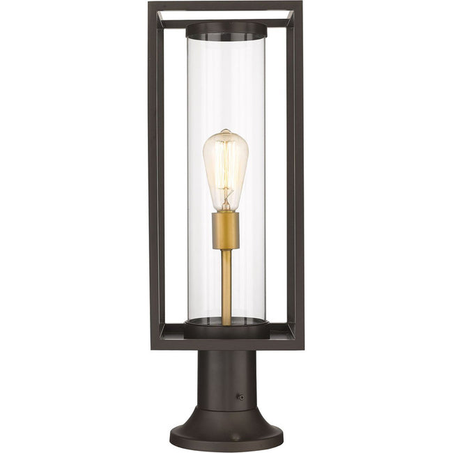 Z-Lite 584PHMR-553PM - Dunbroch 1 Light 8" Pier Mount