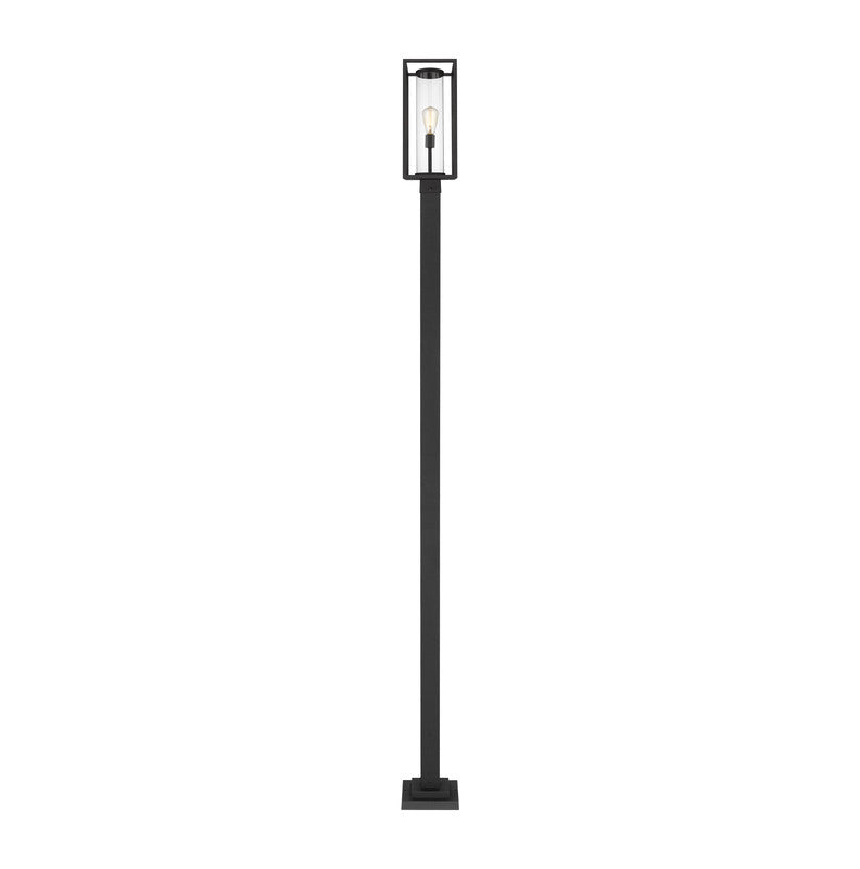 584PHMS-536P - Dunbroch 1 Light 9" Post Mount