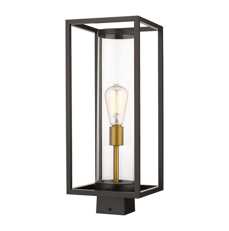 Z-Lite 584PHMS - Dunbroch 1 Light 8" Post Mount