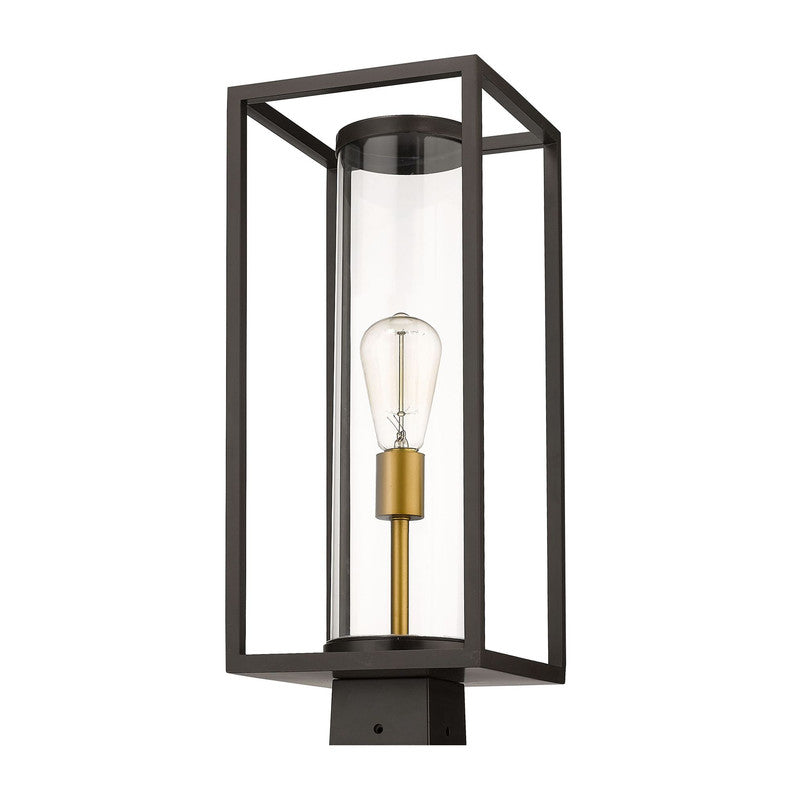 Z-Lite 584PHMS - Dunbroch 1 Light 8" Post Mount