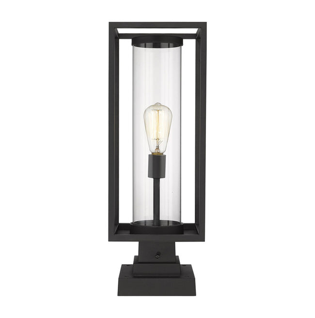 Z-Lite 584PHMS-SQPM - Dunbroch 1 Light 8" Pier Mount