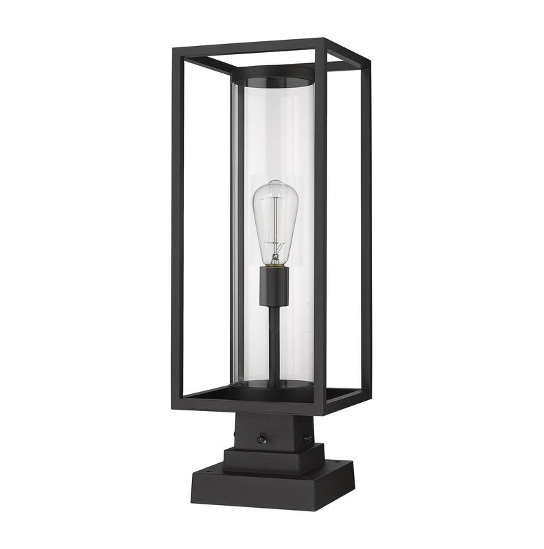 Z-Lite 584PHMS-SQPM - Dunbroch 1 Light 8" Pier Mount