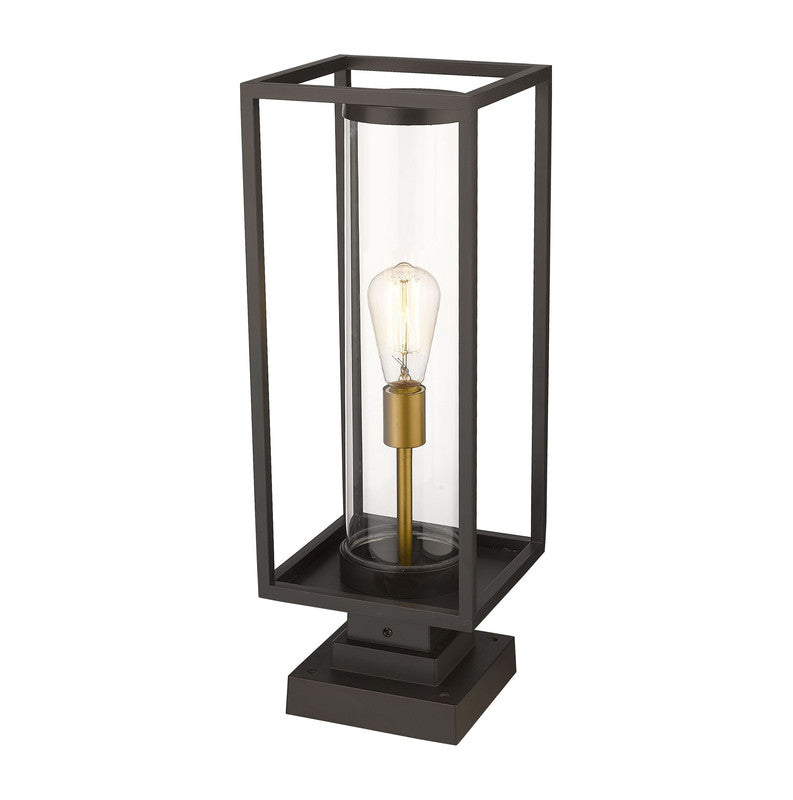 Z-Lite 584PHMS-SQPM - Dunbroch 1 Light 8" Pier Mount