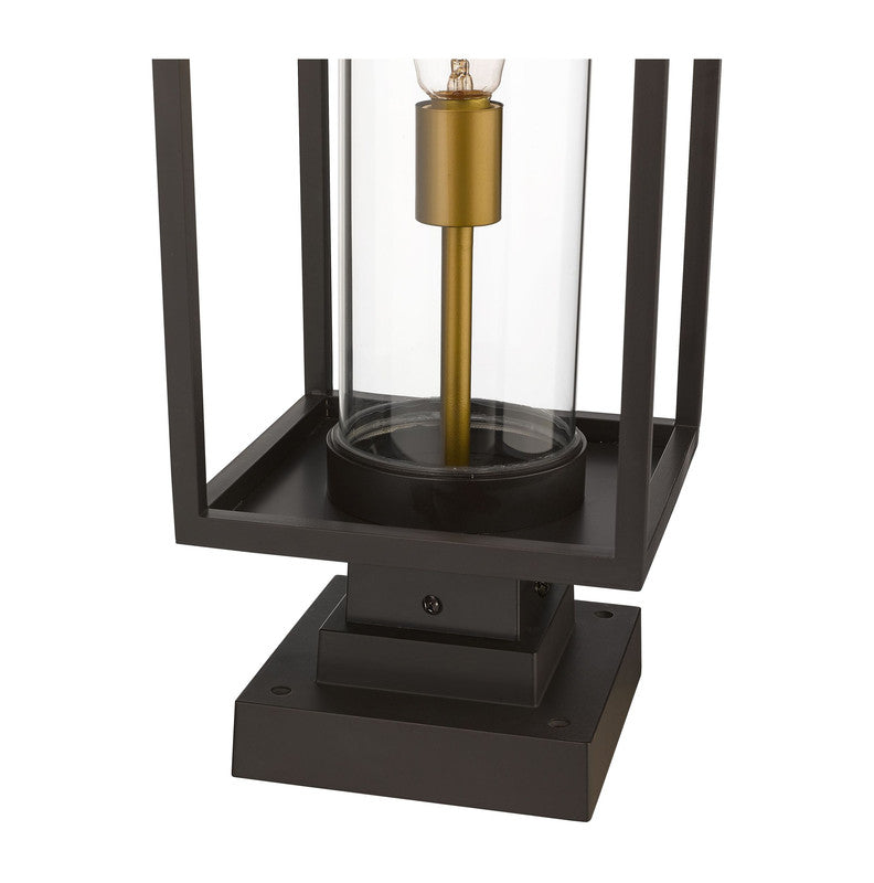 Z-Lite 584PHMS-SQPM - Dunbroch 1 Light 8" Pier Mount