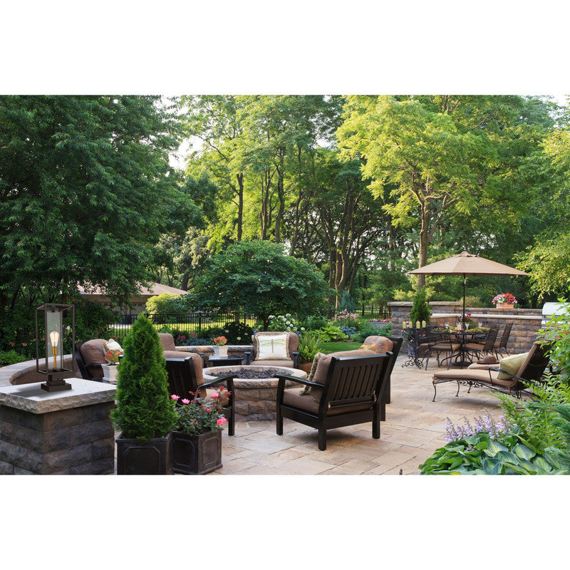 Z-Lite 584PHMS-SQPM - Dunbroch 1 Light 8" Pier Mount