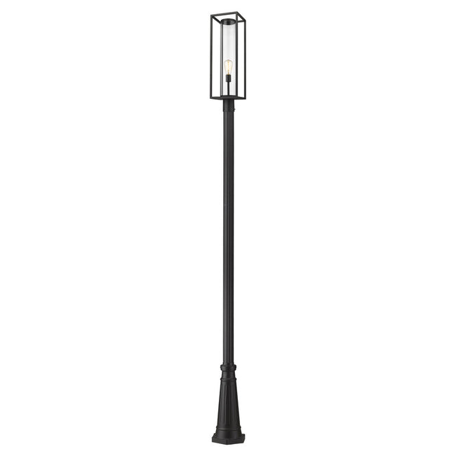 584PHBR-519P - Dunbroch 1 Light 10" Post Mount