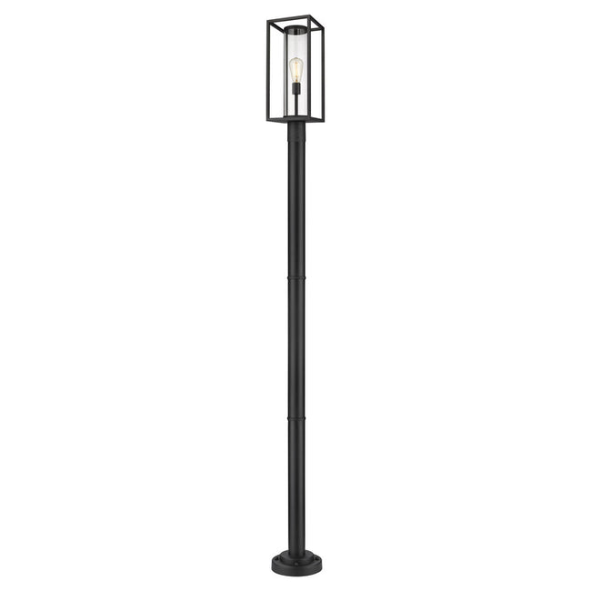 Z-Lite 584PHBR-567P - Dunbroch 1 Light 9" Post Mount