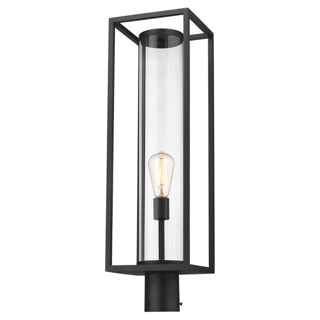 Z-Lite 584PHBR - Dunbroch 1 Light 8" Post Mount