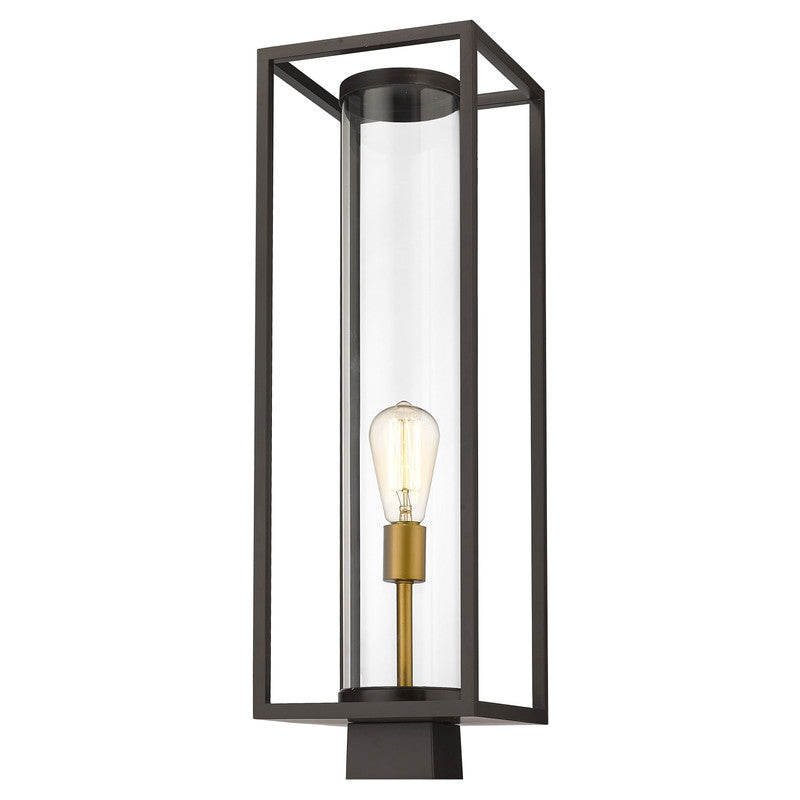 Z-Lite 584PHBS - Dunbroch 1 Light 8" Post Mount