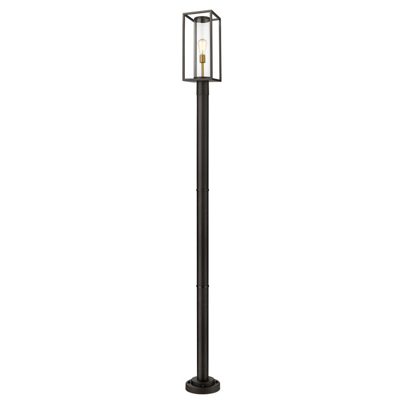 Z-Lite 584PHMR-567P - Dunbroch 1 Light 9" Post Mount