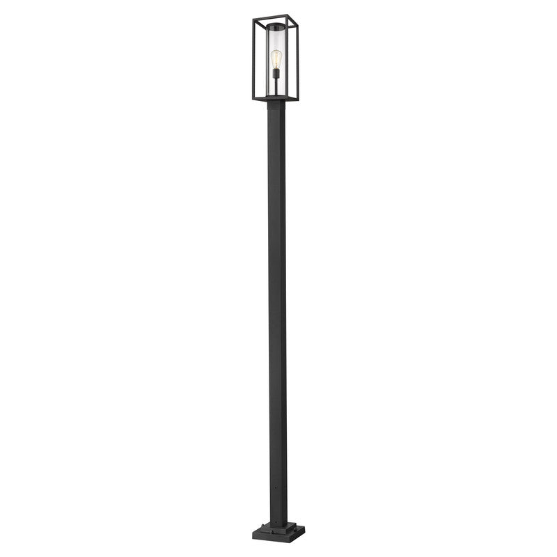 584PHMS-536P - Dunbroch 1 Light 9" Post Mount