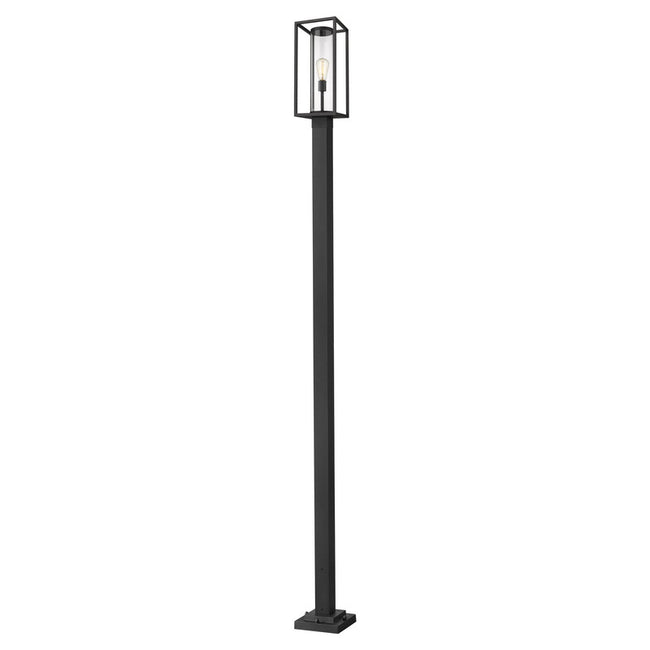 584PHMS-536P - Dunbroch 1 Light 9" Post Mount
