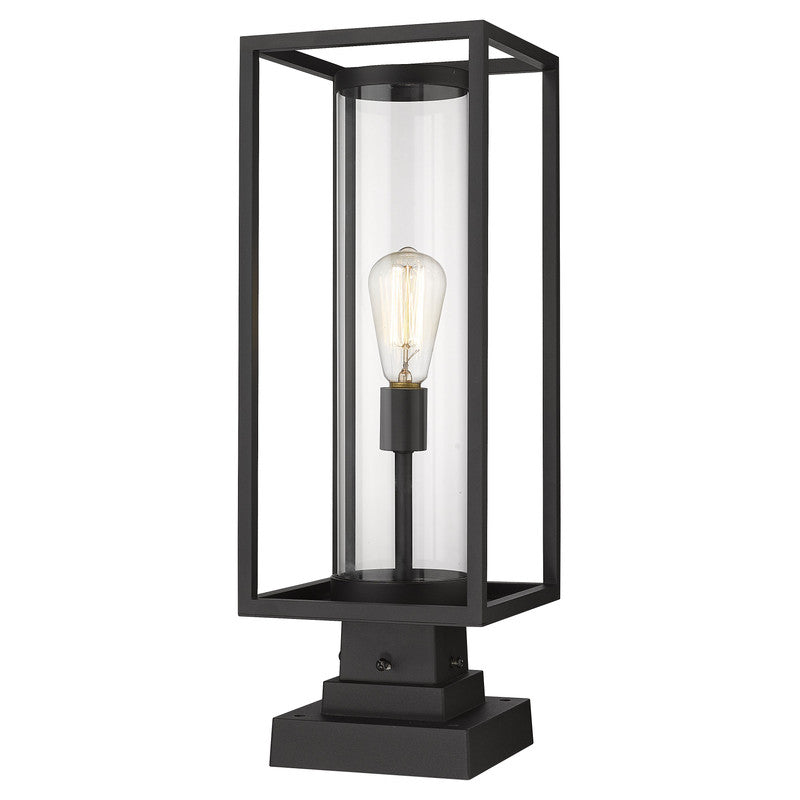 Z-Lite 584PHMS-SQPM - Dunbroch 1 Light 8" Pier Mount