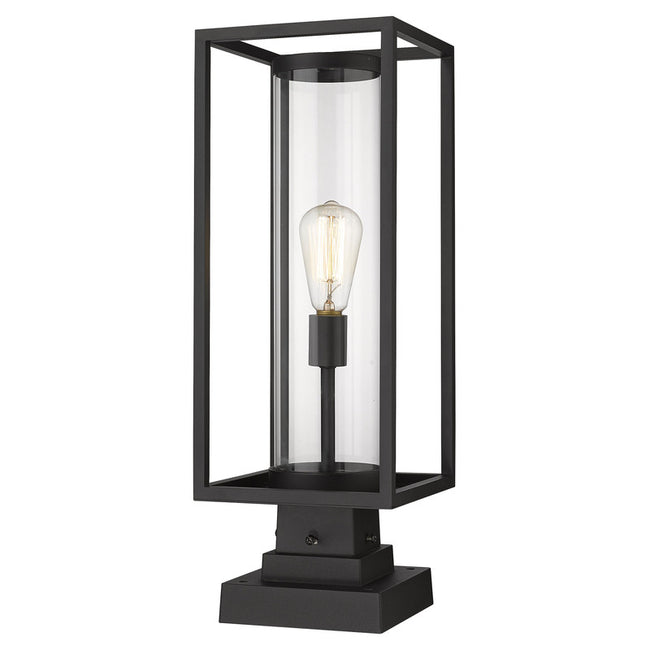 Z-Lite 584PHMS-SQPM - Dunbroch 1 Light 8" Pier Mount