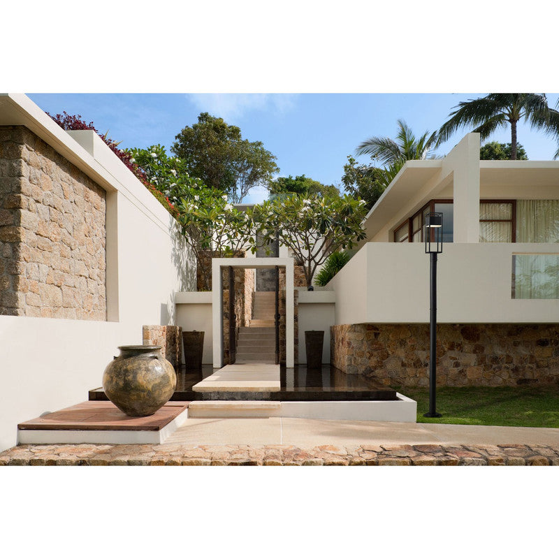 585PHBR-567P-LED - Barwick 1 Light 9" Post Mount