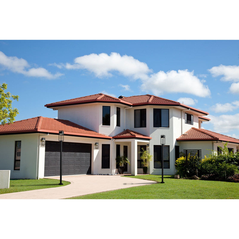 585PHMR-567P-LED - Barwick 1 Light 9" Post Mount