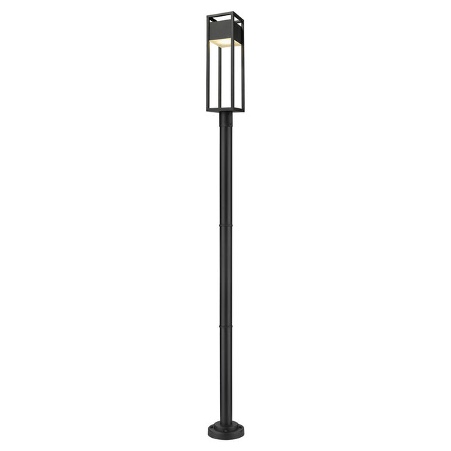 585PHBR-567P-LED - Barwick 1 Light 9" Post Mount