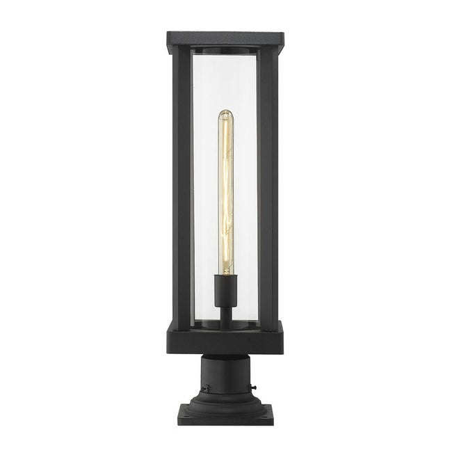 586PHBR-533PM - Glenwood 1 Light 8" Pier Mount