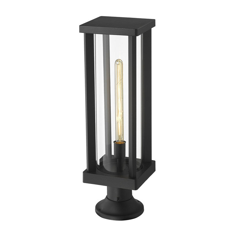 586PHBR-553PM - Glenwood 1 Light 8" Pier Mount