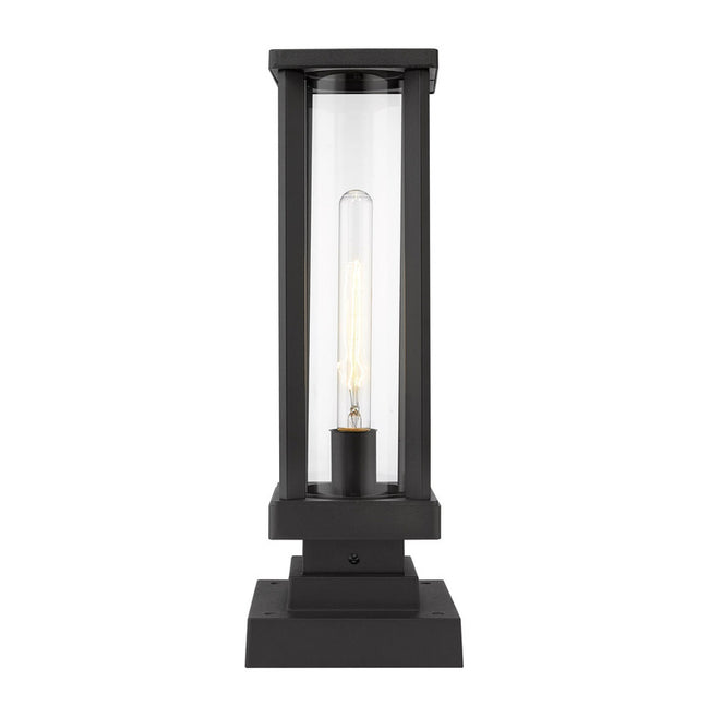 586PHMS-SQPM - Glenwood 1 Light 8" Pier Mount